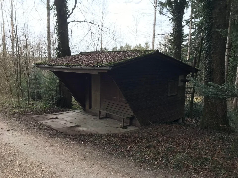 1065 m2 forest with a forest house in Schlatt (ZH) for sale