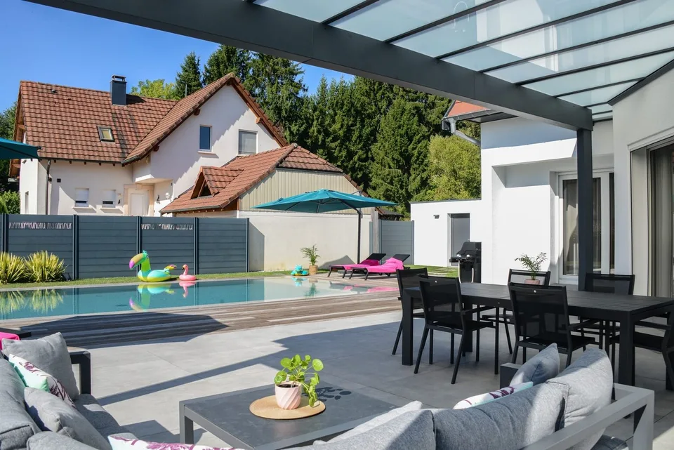 Familienhaus mit Pool in Buschwiller – 7 Zimmer, 164 m²