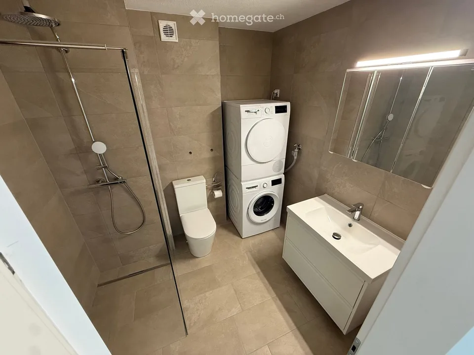 Appartement de 3,5 pièces complètement rénové avec vue panoramique