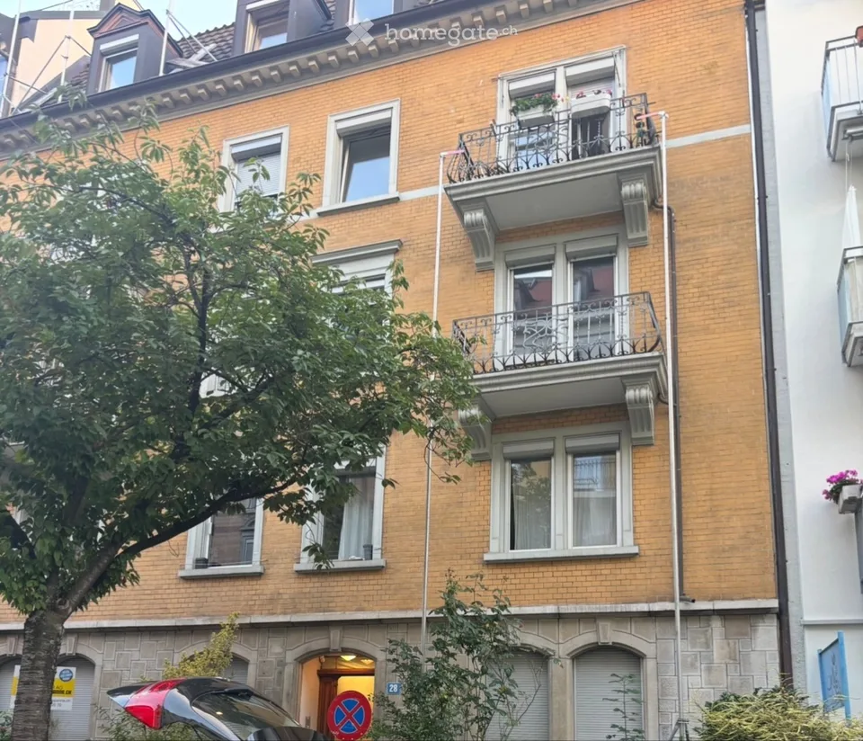 Disponible immédiatement : Appartement partagé 1 chambre libre Zurich temporaire 30.9.26