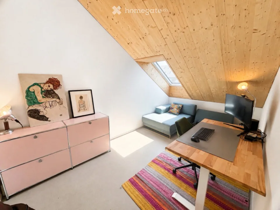 Modern 4.5-room attic apartment with a far-reaching view