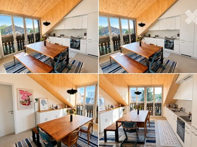 Moderne 4.5-Zimmer-Dachwohnung mit Weitblick