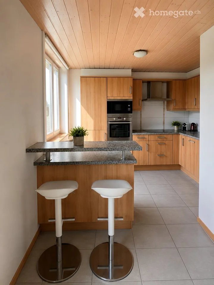 À louer à Gumefens  Charmant studio meublé d'env. 30 m²