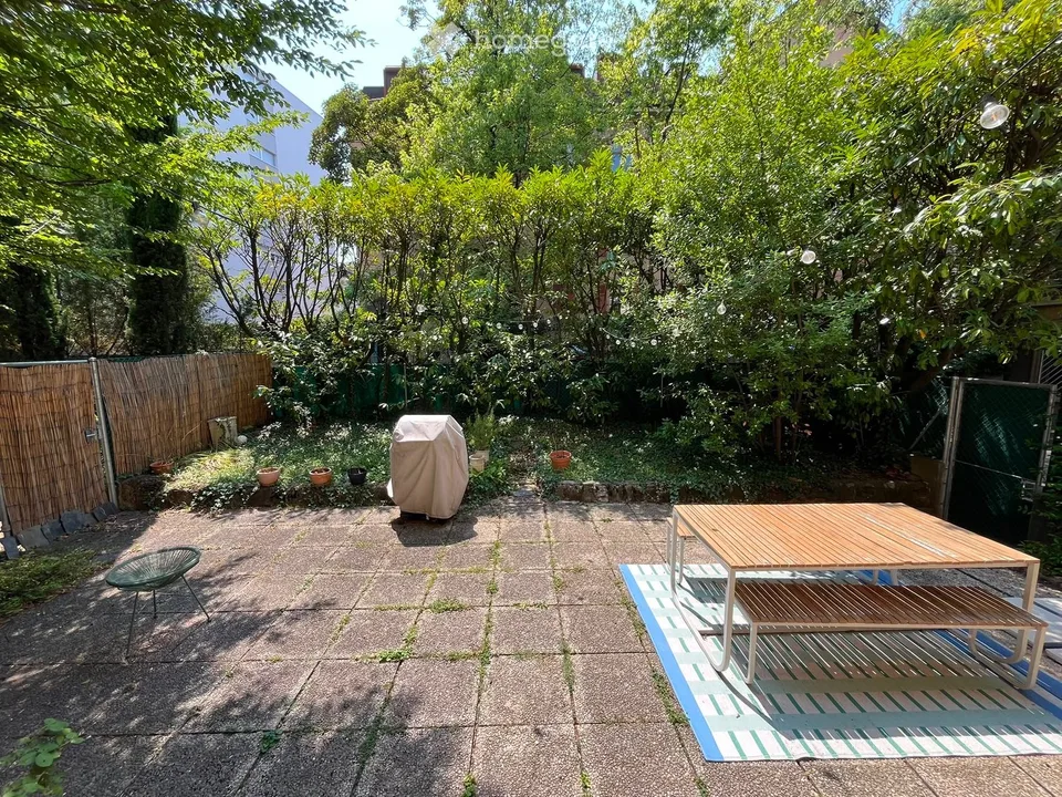 Appartamento con giardino e parcheggio a Champel (4 locali - 82 m2)