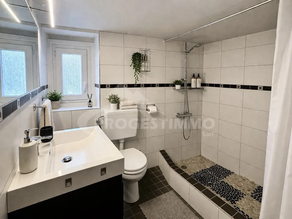 SUPERBES WOHNUNG 3 ZIMMER VERBINDET AUTHENTIZITÄT UND MODERNITÄT