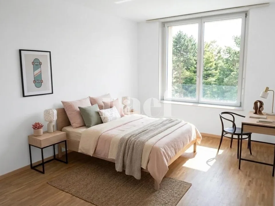 Schönes helles 4.5-Zimmer-Apartment im 3. Stock mit Balkonen