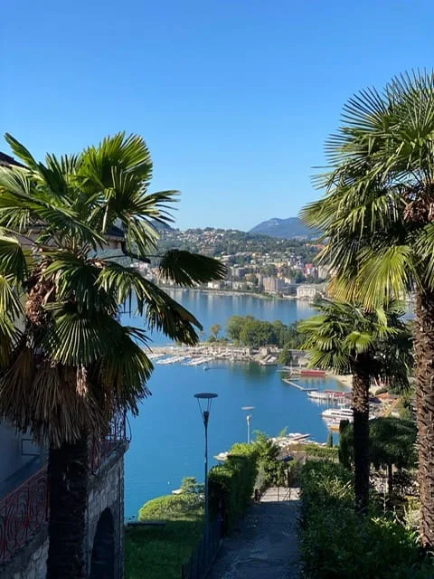 Appartamento di 2,5 locali con vista lago a Ruvigliana in vendita