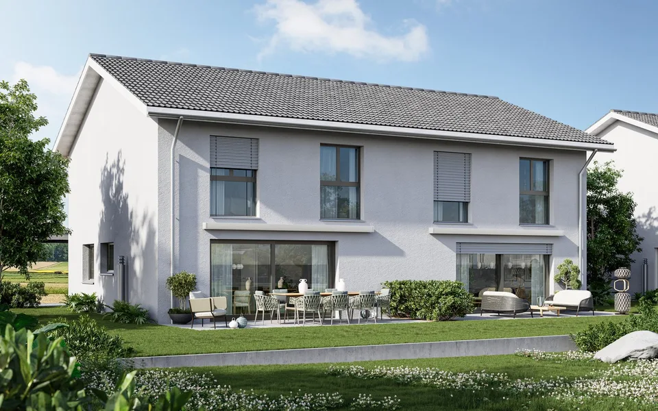 Neubauprojekt - Sechs Familienhäuser in Windlach ZH