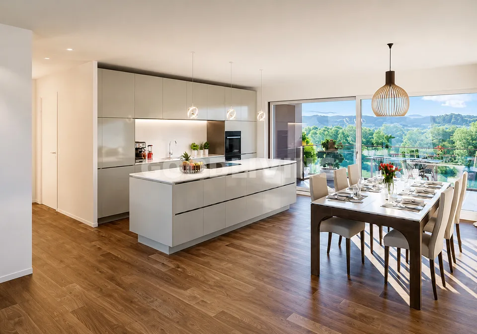 Nottwil - Grosszügige 5,5-Zimmer-Eigentumswohnung mit Seeblick – Foto 4 von 10