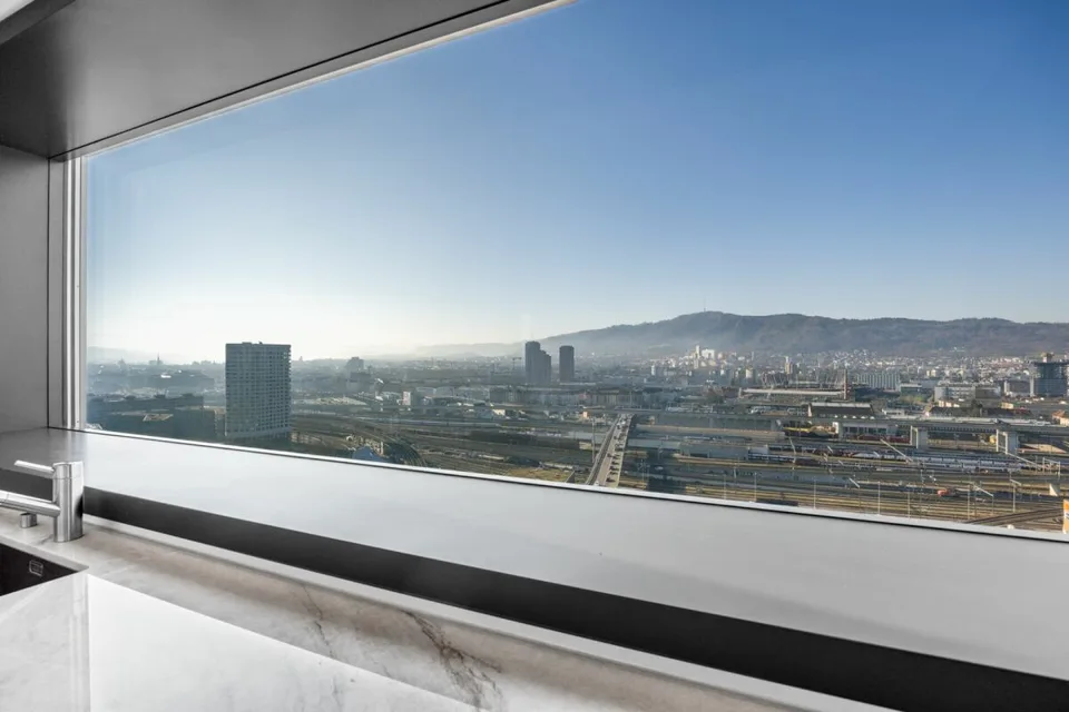 Appartamento panoramico esclusivo di 3,5 locali al 21° piano - vivere al massimo livello – foto 11 di 14