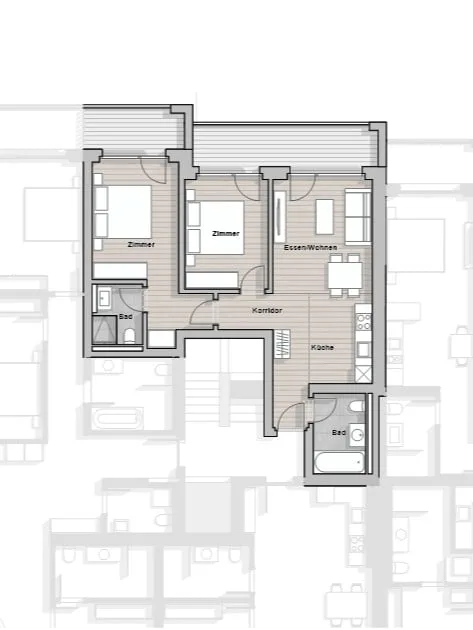 Appartement neuf de 3,5 pièces à Zermatt