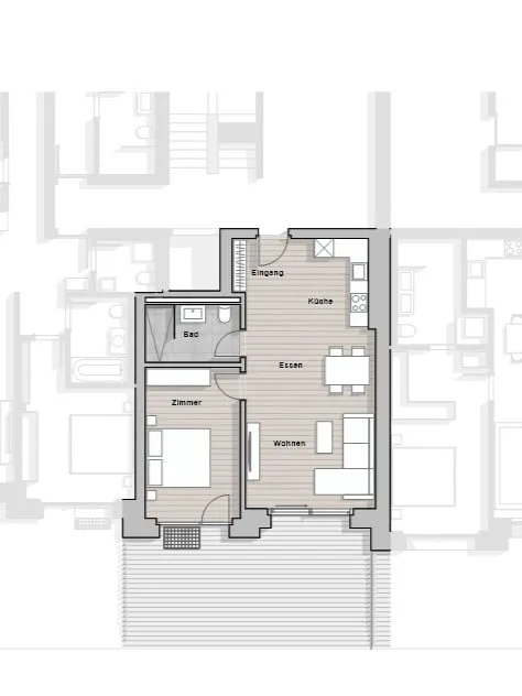 Appartamento moderno 2.5 locali a Zermatt – Edificio nuovo con fascino di montagna