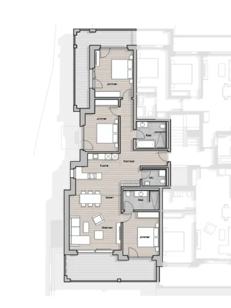 Moderne 4.5-Zimmer-Wohnung im Herzen von Zermatt