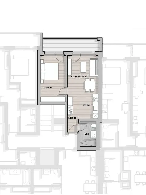 Moderne 2.5-Zimmer-Wohnung im Herzen von Zermatt