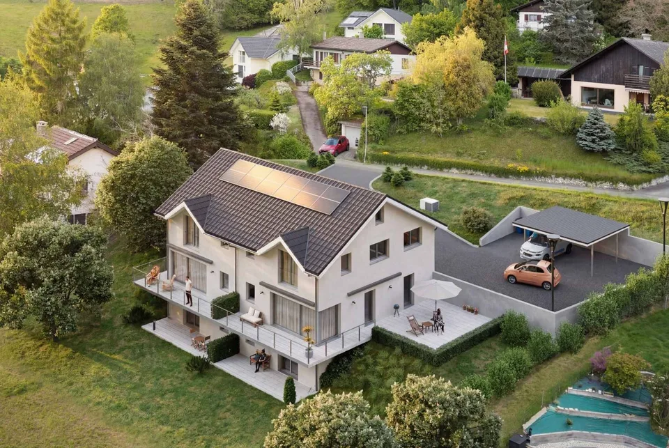 NEUE VILLA: Ein privilegiertes Wohnambiente zwischen See und Bergen!