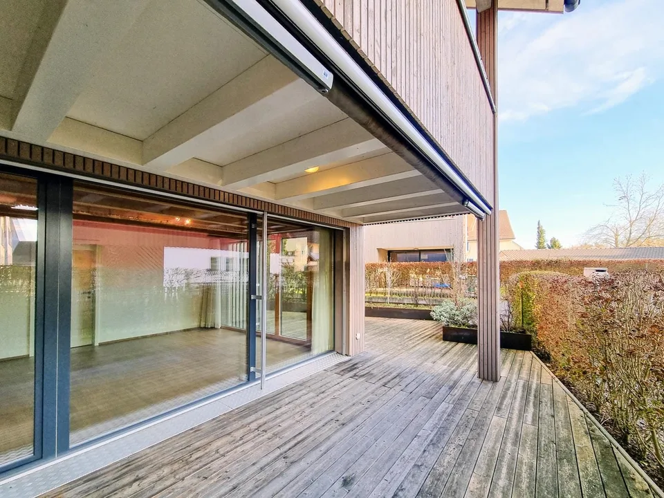 Ruhige EG-Traumwohnung mitten im Dorfzentrum mit riesiger Terrasse – Foto 8 von 10