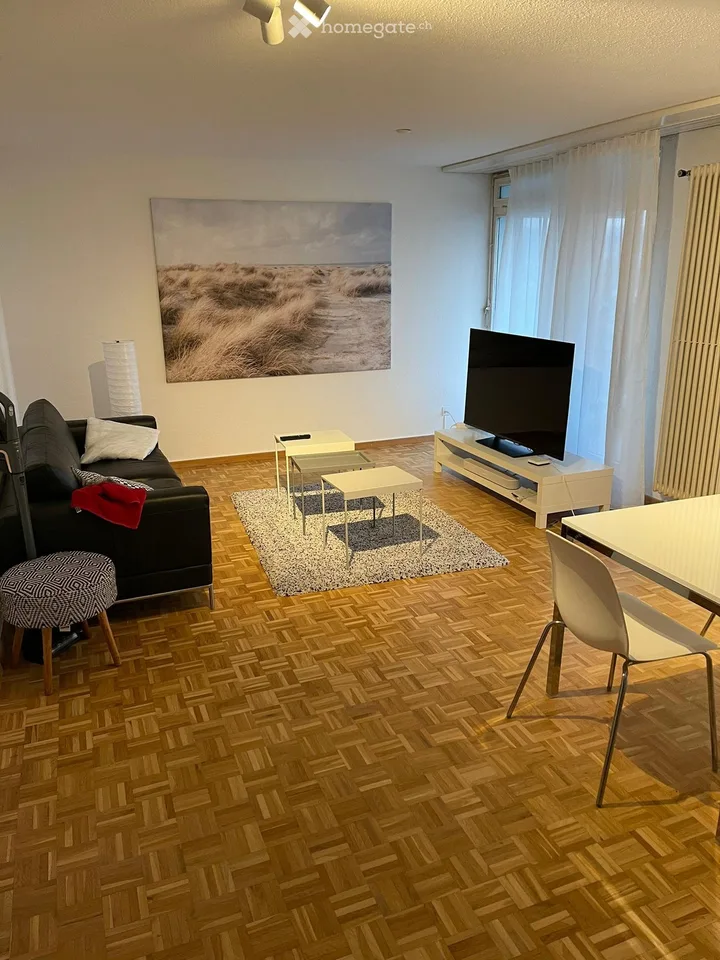 Well-maintained 3.5-room apartment with balcony and beautiful view in Aarburg