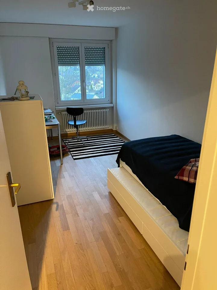 Well-maintained 3.5-room apartment with balcony and beautiful view in Aarburg