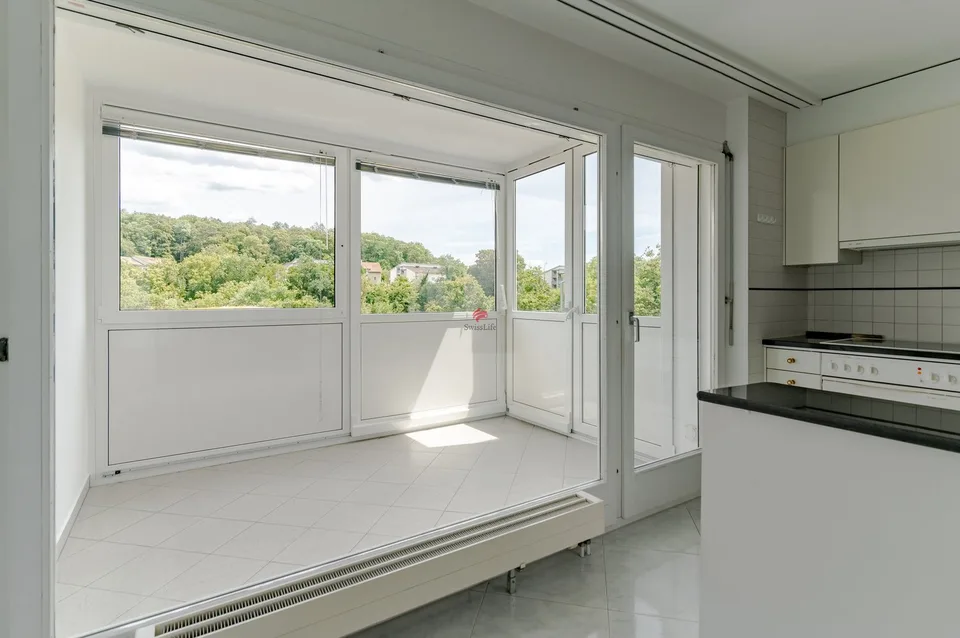Newly valued apartment in the Felsenau quarter