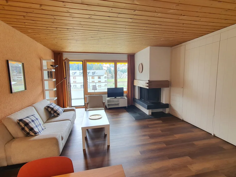 Furnished studio for rent in Parpan