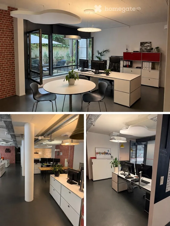 À louer – Bureaux avec espace de stockage / garage – Quartier des Eaux-Vives