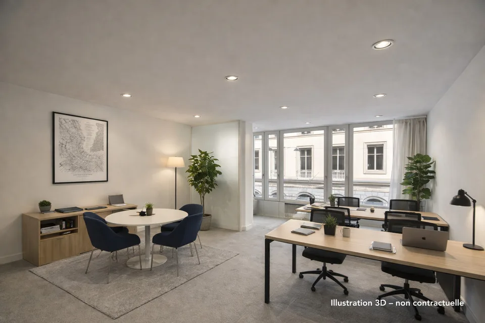 Bureaux de 150 m2 Rue du Rhône