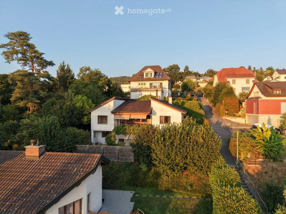 Casa familiare con vista libera, 10 minuti da Basilea