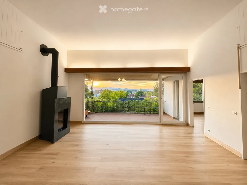 Casa familiare con vista libera, 10 minuti da Basilea
