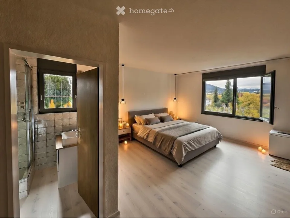 Casa familiare con vista libera, 10 minuti da Basilea
