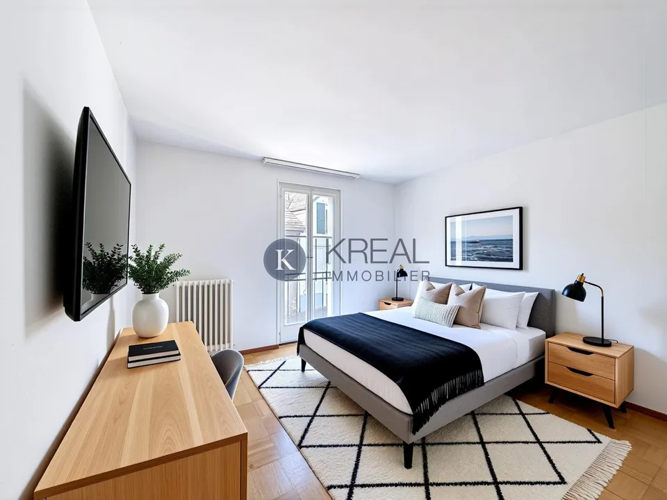 Au coeur de Bussigny - Appartement de 2,5 pièces avec balcon