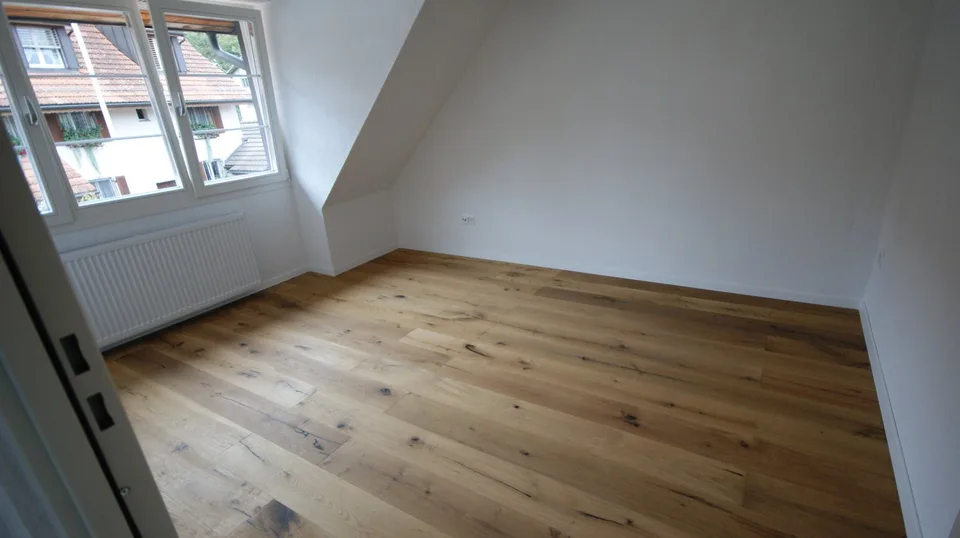 2.5 room apartment with large attic, own washing machine dryer