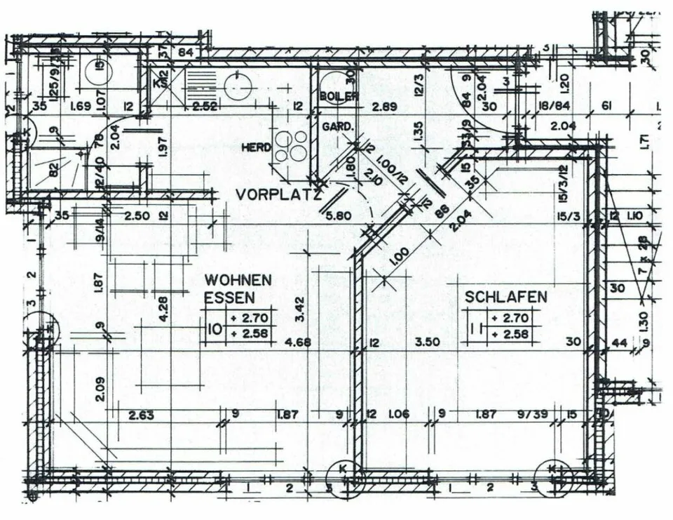 Appartement attractif de 2,5 pièces dans un quartier résidentiel bien entretenu