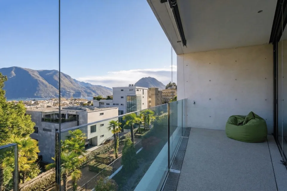 Lugano Elegante Appartamento 3.5 Locali Vista Lago – foto 13 di 19
