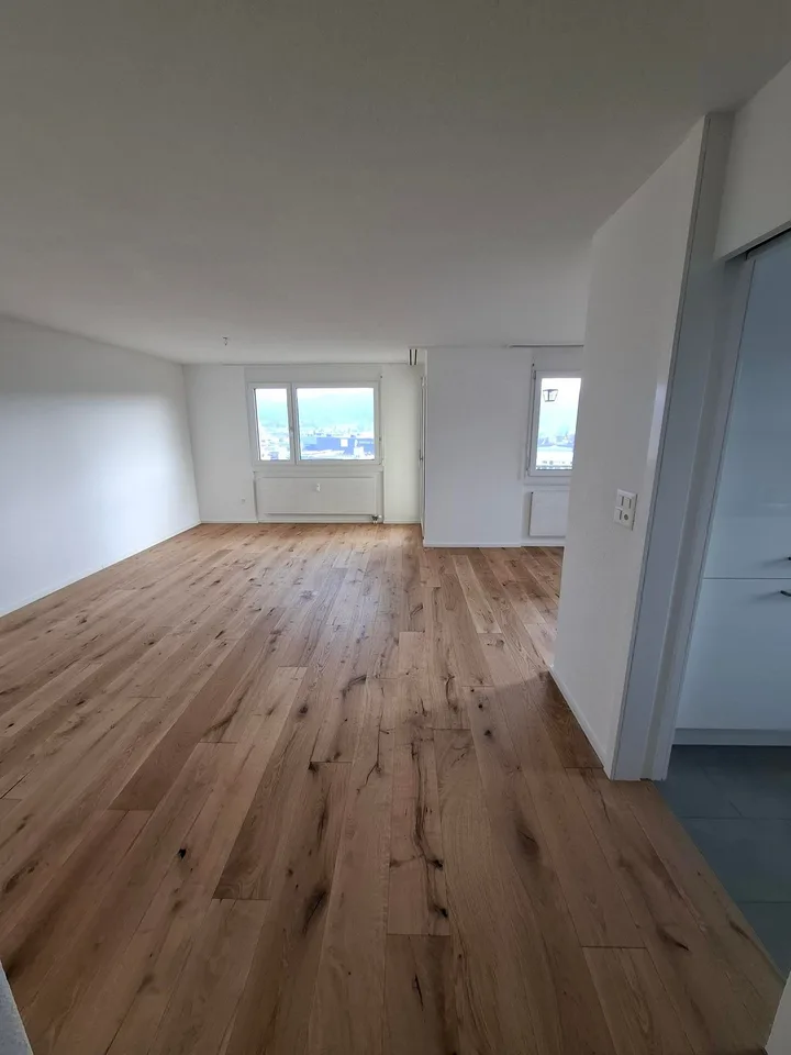 Appartement lumineux 4.5 pièces avec balcon et garage individuel à Walterswil