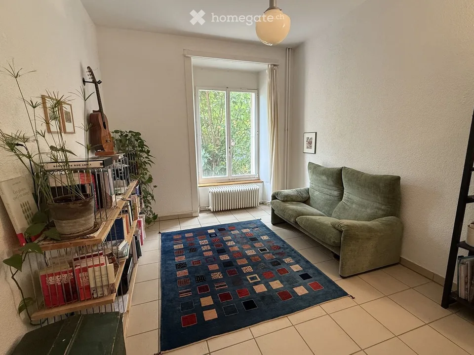 Appt. 3,5 pièces au RDC, Bienne / 3,5-Zimmer-Whg im EG, Biel