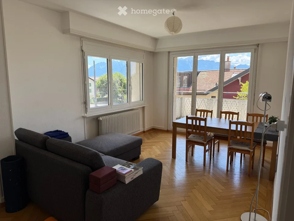 Reprise de bail - 3 pièces 69 m² avec balcon à Lutry