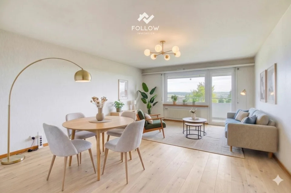 Ruhige 4.5-Zimmer-Wohnung mit atemberaubender Weitsicht