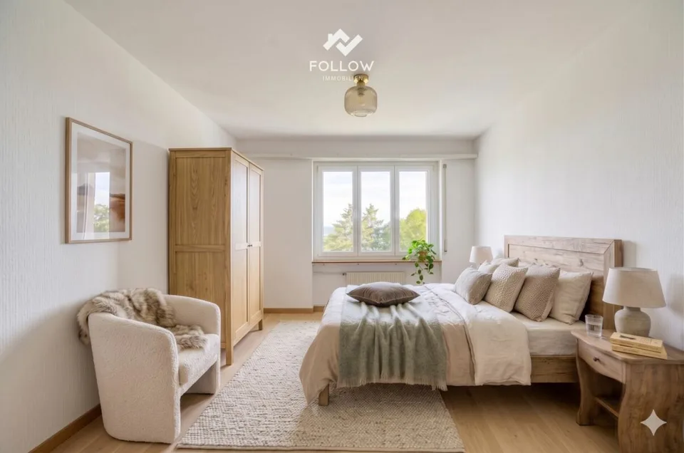 Quiet 4.5-room apartment with breathtaking views