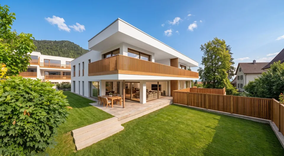 3.5-Zimmer-Gartenwohnung mit privatem Gartenparadies