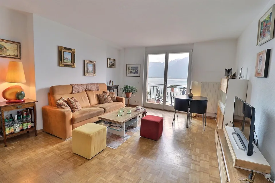 Superbe appartement en viager occupé sans rente Vue Exceptionnelle sur le Lac à Territet (VD)