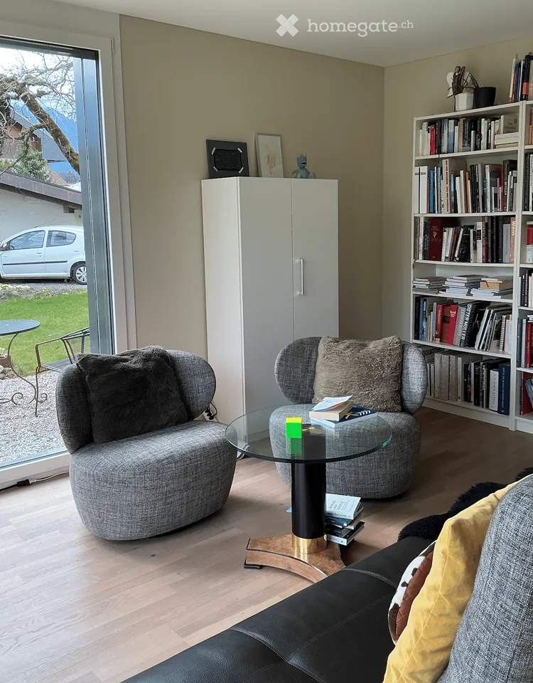 Maison familiale Minergie moderne avec vue à Thun