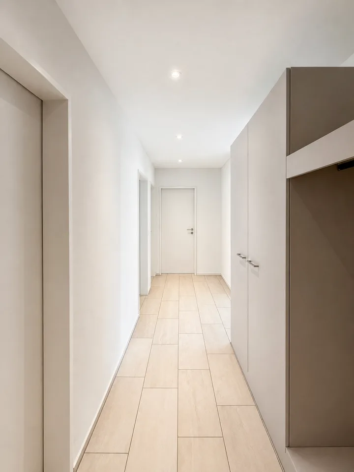 Modernes Wohnen im Zentrum  wunderschöne 3.5-Zimmer-Neubauwohnung mit Balkon