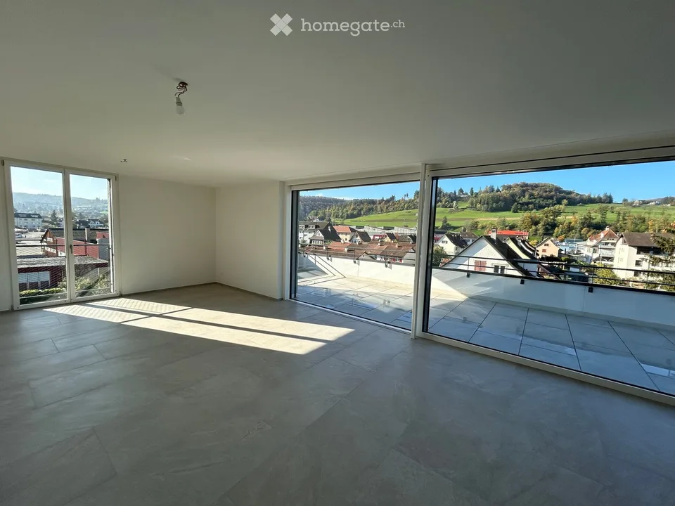 Moderne Attikawohnung an zentraler Lage