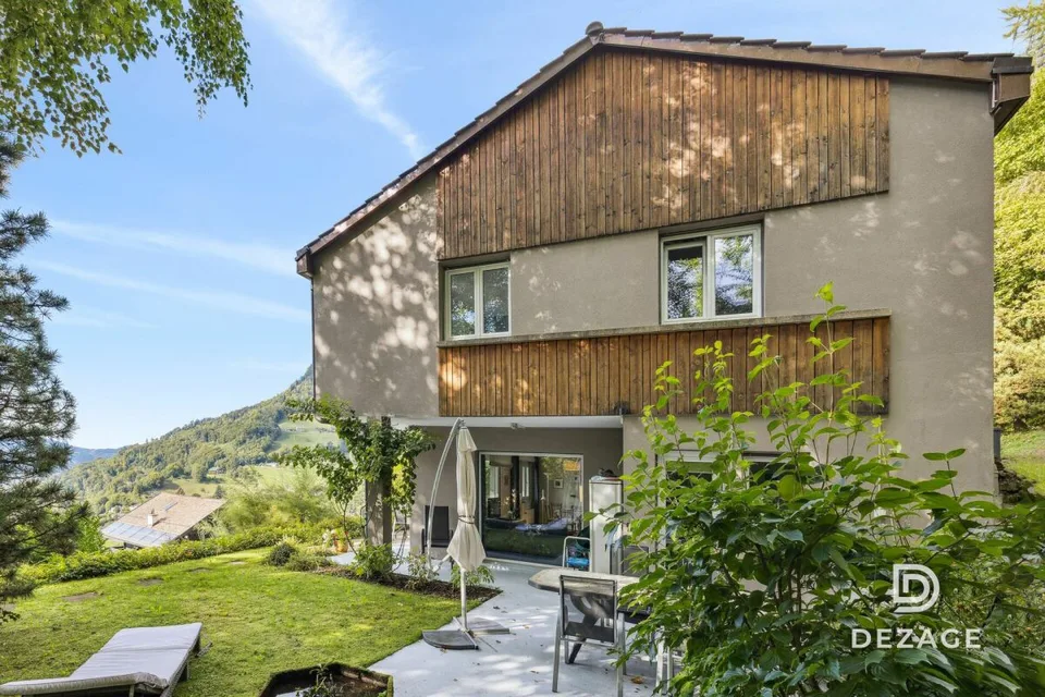 Villa a Glion: Un ambiente di vita familiare tra natura e Montreux