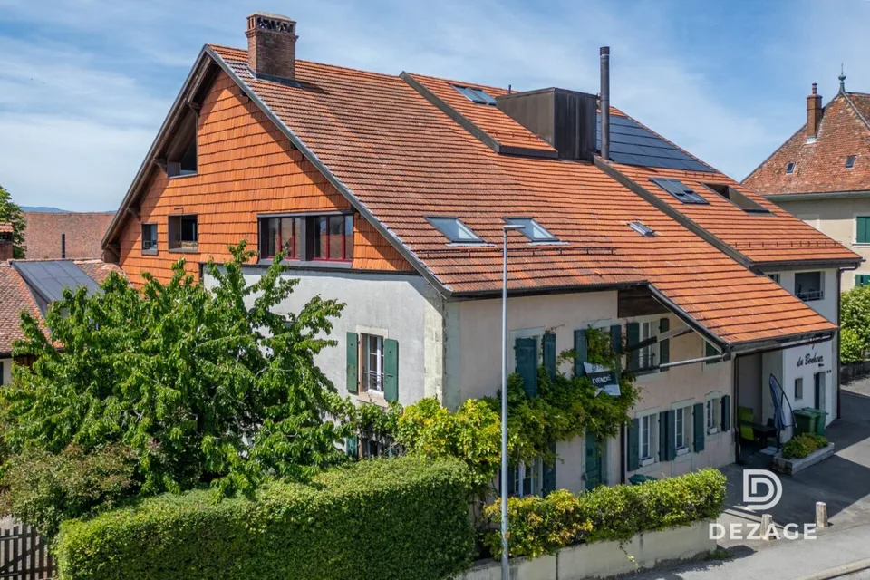Vaste maison villageoise à fort potentiel à Goumoens