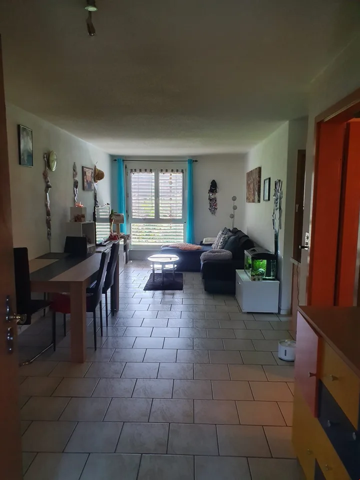 2-Zimmer-Wohnung in ruhiger Lage in Düdingen
