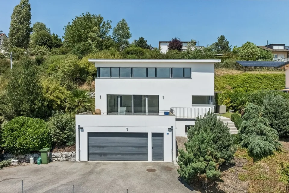Villa familiale contemporaine, panorama d'exception