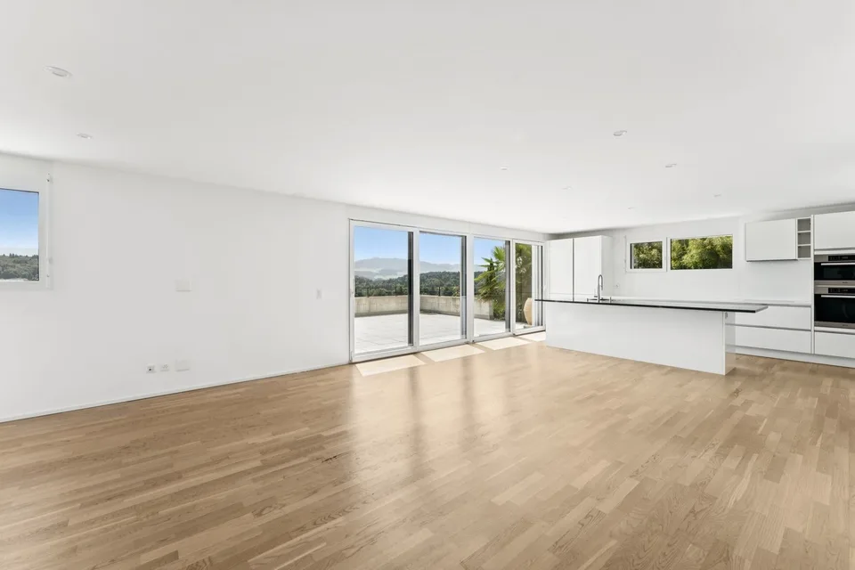 Contemporary family villa, exceptional panoramic view