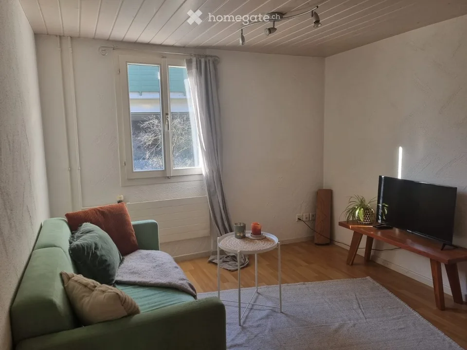 Appartement de charme ouvert 2 pièces dans un immeuble ancien avec balcon