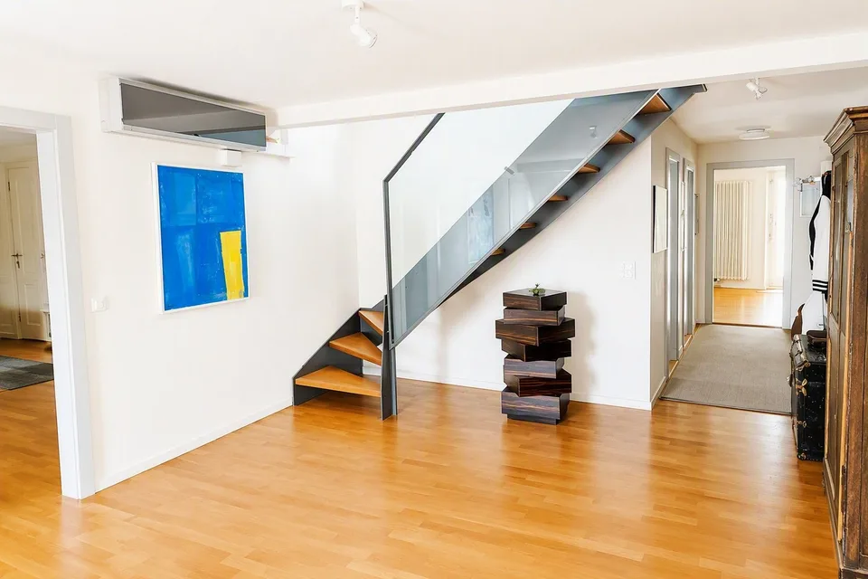 Wohnen über den Dächern des Löwen Center Luzern - Exklusive Maisonette-Attika Wohnung, 190m2